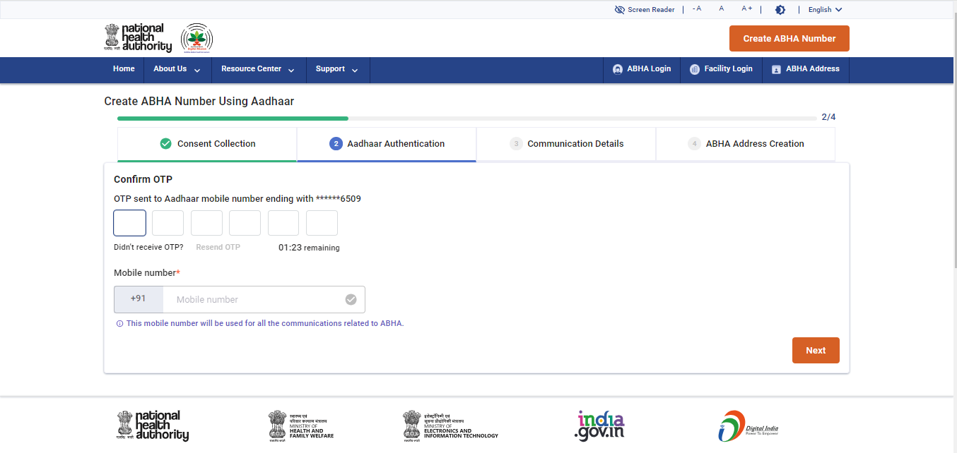 How to create Ayushman Bharat Card