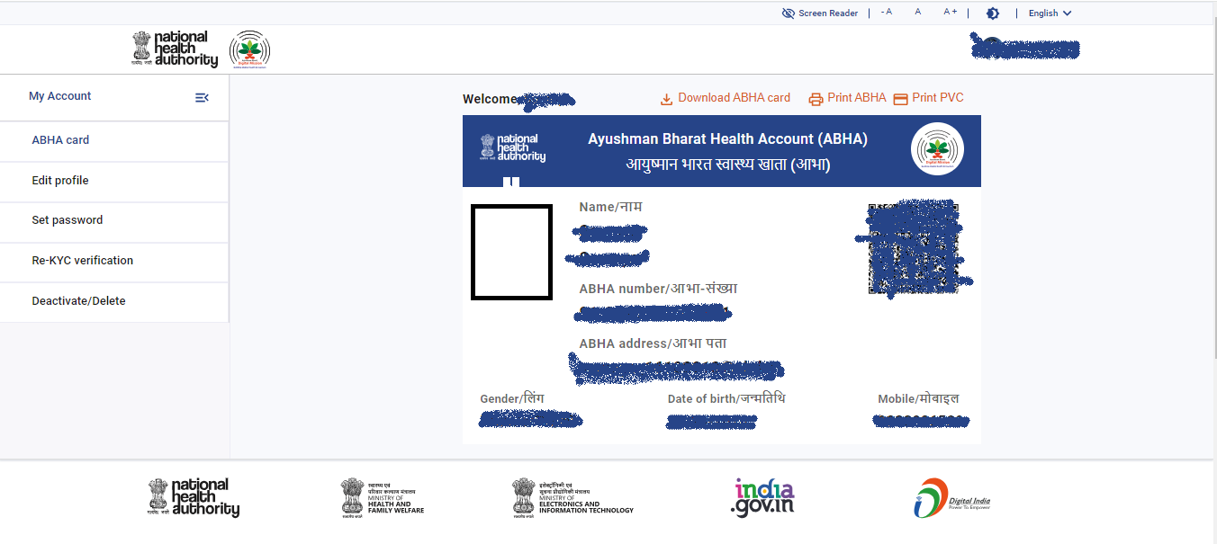 How to create Ayushman Bharat Card