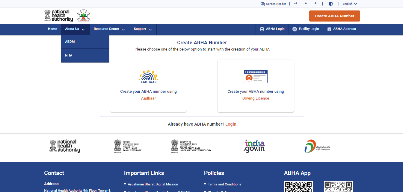 How to create Ayushman Bharat Card Step By Step Process in Details